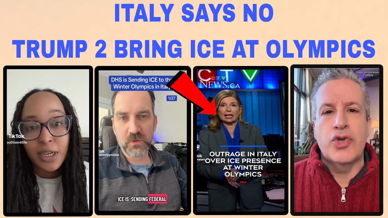 Привлечение сотрудников ICE к участию в Олимпийских играх и Суперкубке в Италии вызывает тревогу ...