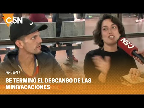 C5N en RETIRO: ¿CÓMO se VIVE el ÚLTIMO DÍA del FIN DE SEMANA LARGO?