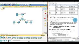 9.3.2.10 Configuring Extended ACLs Scenario 1 Instructions