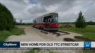 New home for old TTC streetcar