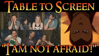Legend of Vox Machina S2 - Table to screen - "I am no longer afraid!"