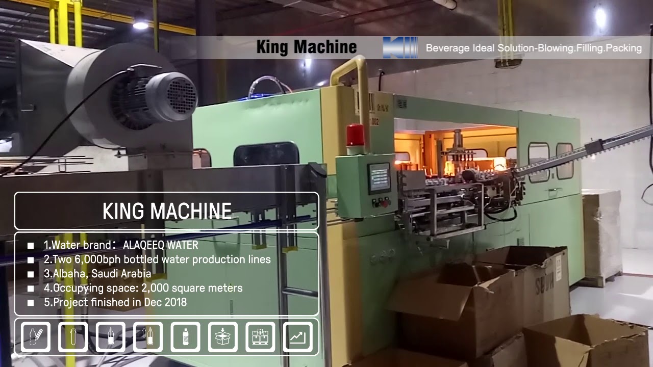 Two 6,000bph bottled water production lines