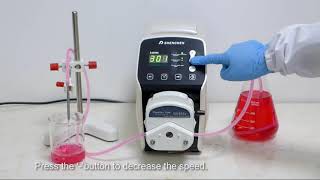 Shenchen LabM series peristaltic pump operation
