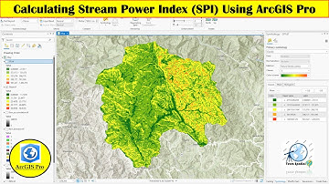 Calculating Stream Power Index (SPI) using ArcGIS Pro
