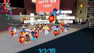 Roblox New Years Eve Celebrations (2016-2020) with Roblox VC voice chat added