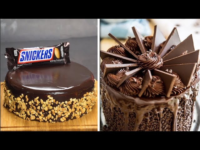 Melting Chocolate Cake Decorating Ideas | How To Make Chocolate ...
