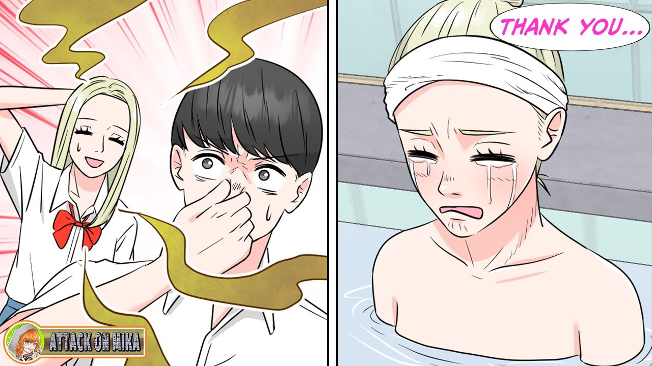 The new girl is a beautiful foreign student, but she smells so bad! [Manga Dub]