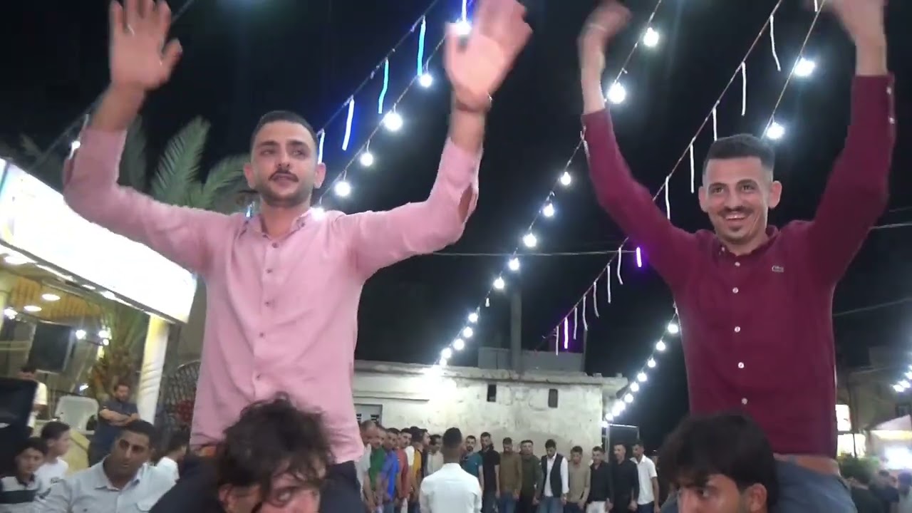 حفلة العرسان حسن وعبدالله الدهون - كفرعوان - الفنان محمود الحنيش ج2