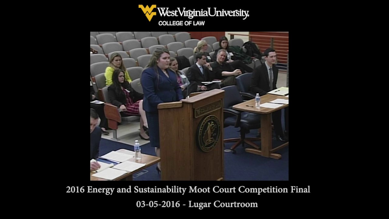 2016 Energy and Sustainability Moot Court Competition Final