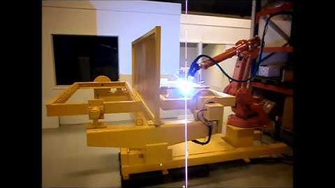 ABB IRB 1400 robot  ESAB LUA 315R welder - HMB Consulting A/S