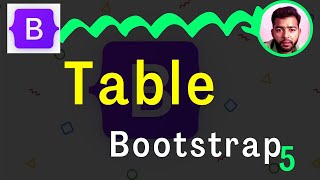 Bootstrap Table | Bootstrap 5 Tutorial | Episode #4
