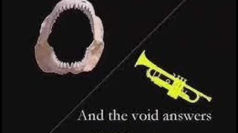 I scream into the void and the void answers with jazz extended