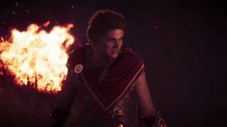 Amorges and the Immortals attack and burn Dyme | Assassin's Creed Odyssey