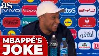 MBAPPÉ'S witty POLITICAL quip sparks laughter at PRESS CONFERENCE | EURO 2024