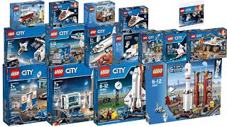 All LEGO City Space Sets 2011-2019 Compilation/Collection Speed Build