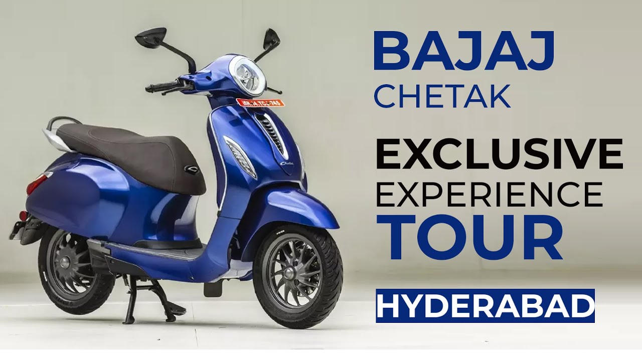 Bajaj Chetak Exclusive Showroom Experience Tour || Bajaj Chetak Electric Scooter || Hybiz tv