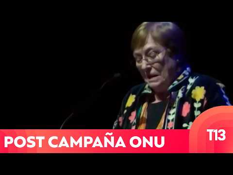 Former President Bachelet's speech at the tribute in La Pintana