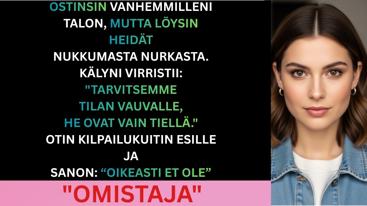 Kun otin asiakirjat esiin ja katsoin Vanessaa suoraan silmiin, tiesin, ettei mikään tulisi olemaan ennallaan. CTA: Lue myös: Miten myynti meni? Kerro mielipiteesi alla!