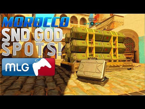 SnD GOD SPOTS on MOROCCO! (BO4 SnD BEST Competitive Search and Destroy Plant Spots) Black Ops 4