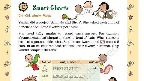 Chapter 12 Smart Charts (Chi Chi Meow Meow) Part 1 | Grade 5 Mathematics | NCERT | CBSE