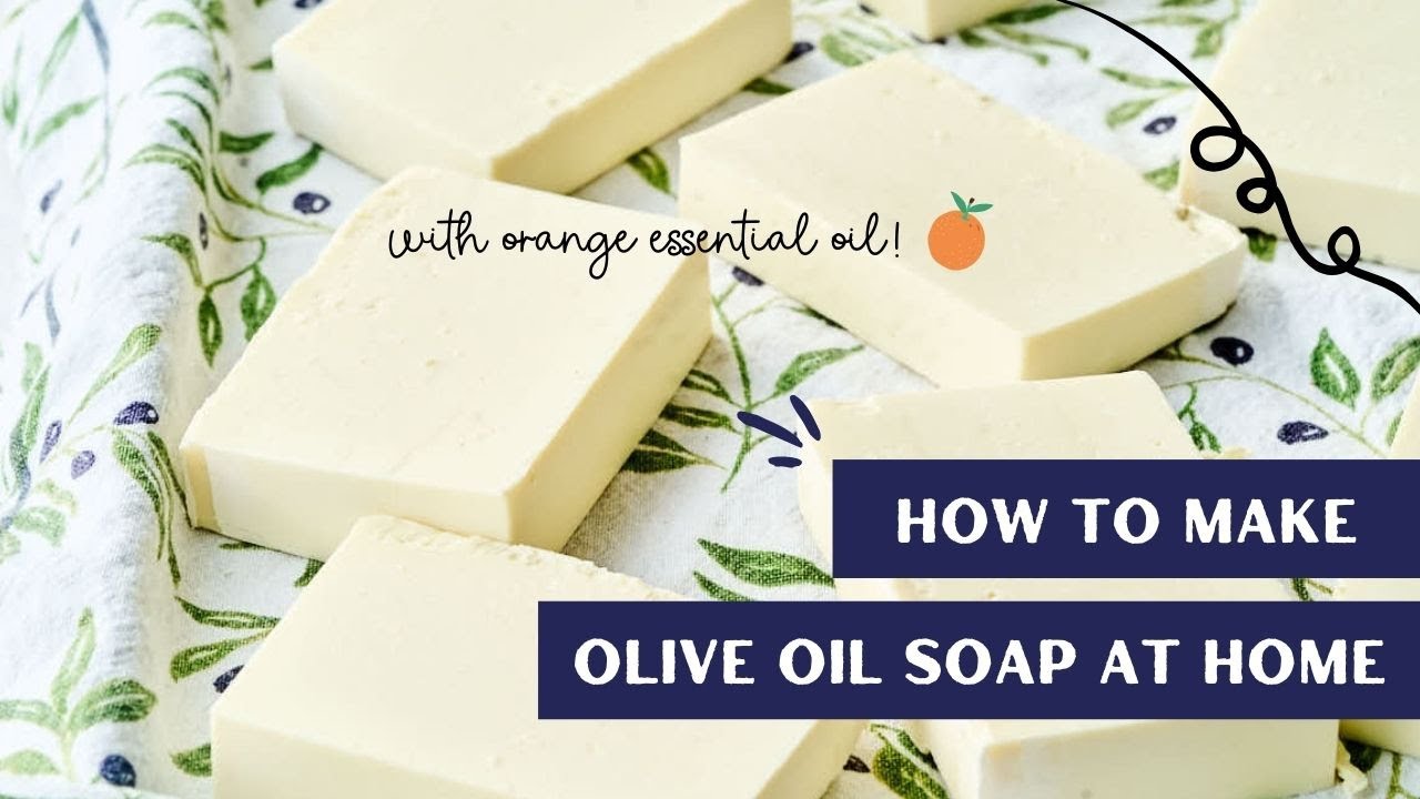 Simple Olive Oil Soap Recipe - Our Oily House