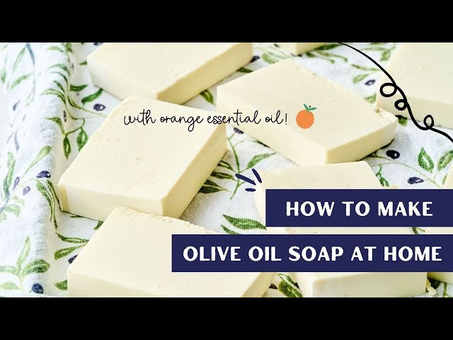 100% Olive Castile Cold Processed Soap Recipe - Aussie Soap Supplies