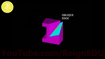 Isometric View  after sectioning a SOLID - #ReignEdu Animation Series #ED 64