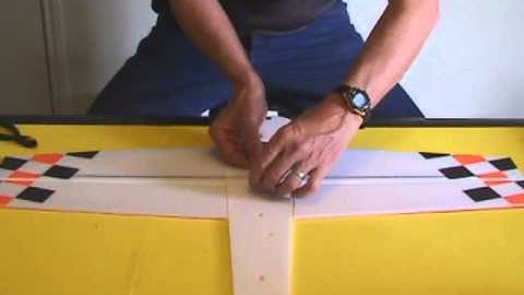 KickAssAirCraft.com - Ultra Slick build video #3 (wings and spare)