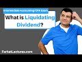 Liquidating Dividend