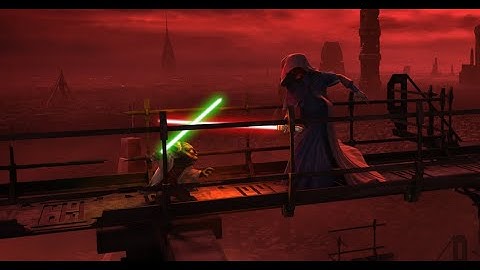Yoda vs Darth Sidious (Part 1) [4K HDR] - Star Wars: The Clone Wars