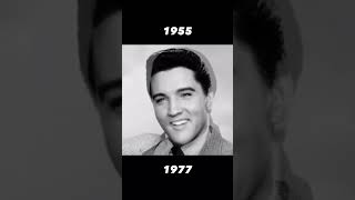 Elvis Presley Face Morph (1955-1977) #elvispresley #shorts (Full Video in Comments)