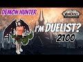 Am I a Duelist? Demon Hunter WOW PVP 2:2 Arena | 2100+ | World of Warcraft: Shadowlands