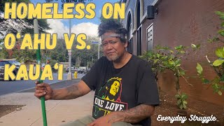 Homeless on Oahu vs. Kauai