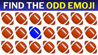 Find the Odd Emoji | Emoji Quiz