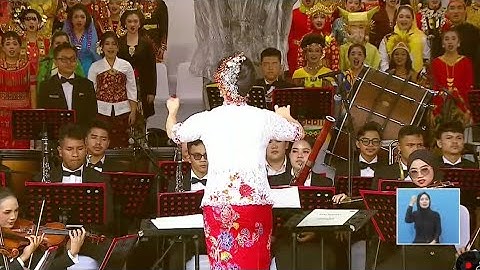 Saksikanlah‼️Tampilan Gita Bahana Nusantara -HUT ke-78 di Istana Negara RI 2023