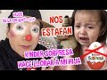 KINDER SORPRESA HACE LLORAR A MI HIJA 😭NOS ESTAFA