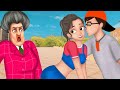 Nick and Tani Best Troll Poor Miss T - Scary Teacher 3D | Rainbow Game