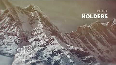 Clean Parallax Slideshow | After Effects template