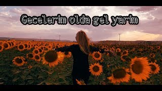 Mehmet ÇETİN | Elif ÜMİT  ' Gecelerim Ol da Gel Yarim '  ( Official  video ) Resimi