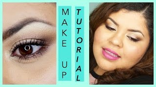 Bh Cosmetics Neutral Eyes Makeup Tutorial | Karla Menjivar