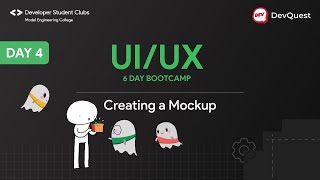 Creating a Mockup - UI/UX 6 Day Bootcamp | DevQuest | DSC MEC | Day 4 screenshot 5