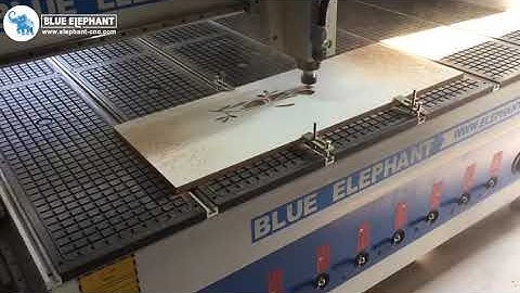 Processing samples from Albanian users with Blue Elephant 2130 CNC Router