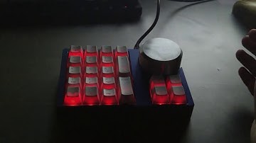 mecNumpad - Homemade keypad - Back light levels