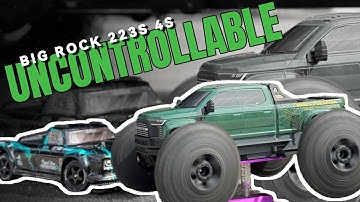 ARRMA Big Rock 223S BLX 4S Speed Infraction 4S Shake Down