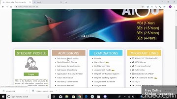 how to check aiou admission objection and confirmation