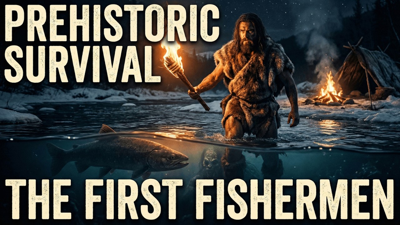 Prehistoric Survival: How Ancestors Mastered Fishing | Ancient River Secrets | Evolution Of Mankind