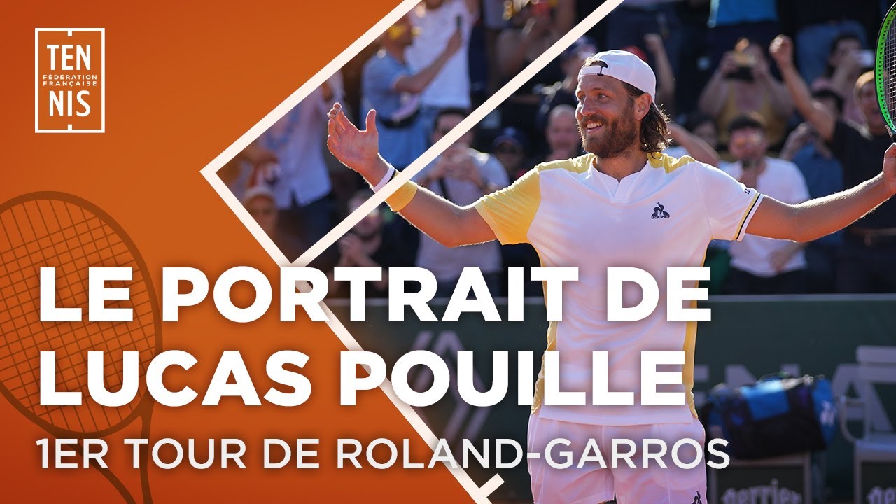 Le portrait de Lucas Pouille | Roland-Garros 2023 | FFT
