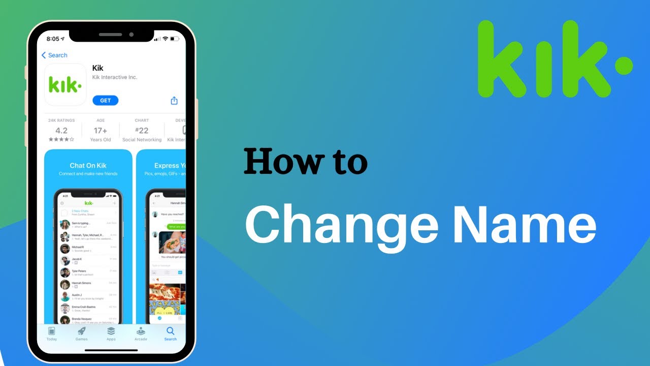 How To Change your Kik Display Username