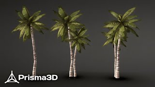 How to Make Coconut Trees in Prisma3D Using theSpapling Addon screenshot 5