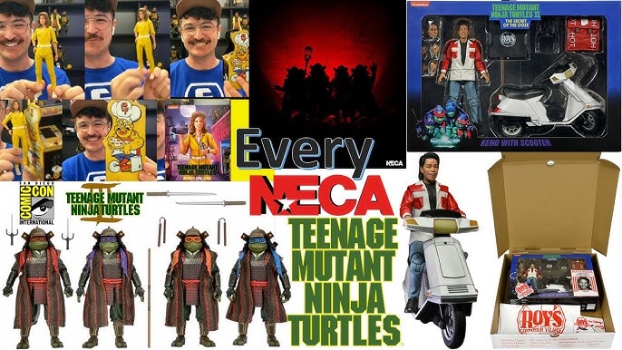 Keno/Scooter NECA Teenage Mutant Ninja Turtles 2 Unboxing & Review